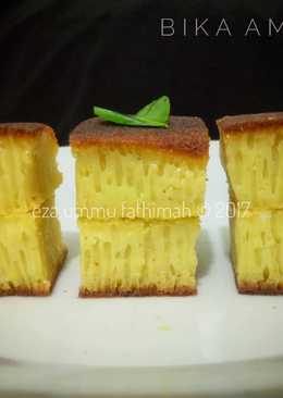 Bika Ambon Ekonomis (2 telur, takaran sendok, no oven)