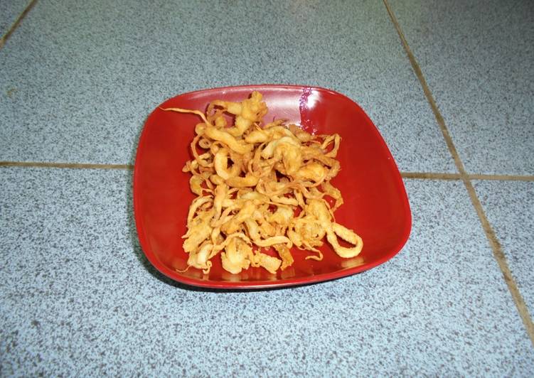 resep lengkap untuk Jamur Crispy