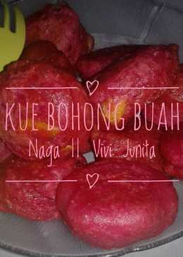 Kue Bohong Buah Naga goreng