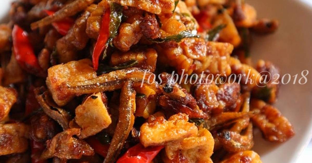 Orek tempe basah bumbu ulek Resep di 2018 Foods t