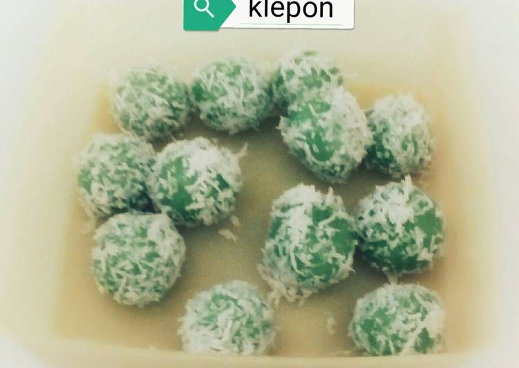 resep lengkap untuk Klepon