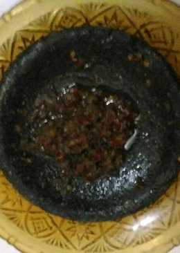 Sambal Terasi Goreng ala Anak Kos