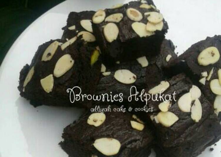 gambar untuk resep makanan Brownies Alpukat #browniesalpukat