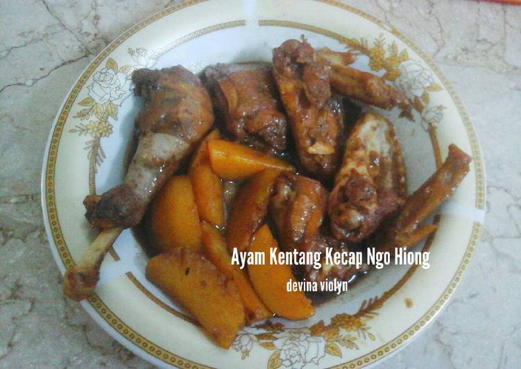 gambar untuk resep Ayam Kentang Kecap Ngo Hiong