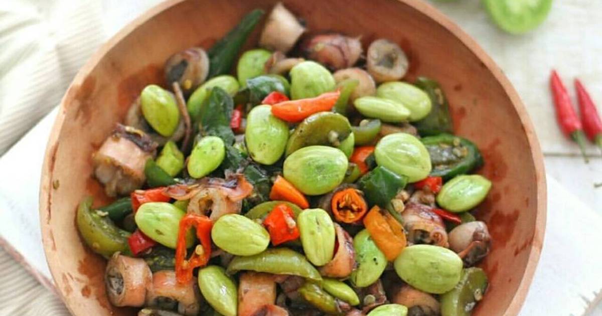  Resep  Oseng Cumi Asin Pete  oleh HeniMaria Cookpad