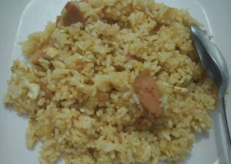 resep lengkap untuk Nasi goreng simple gak pake lama