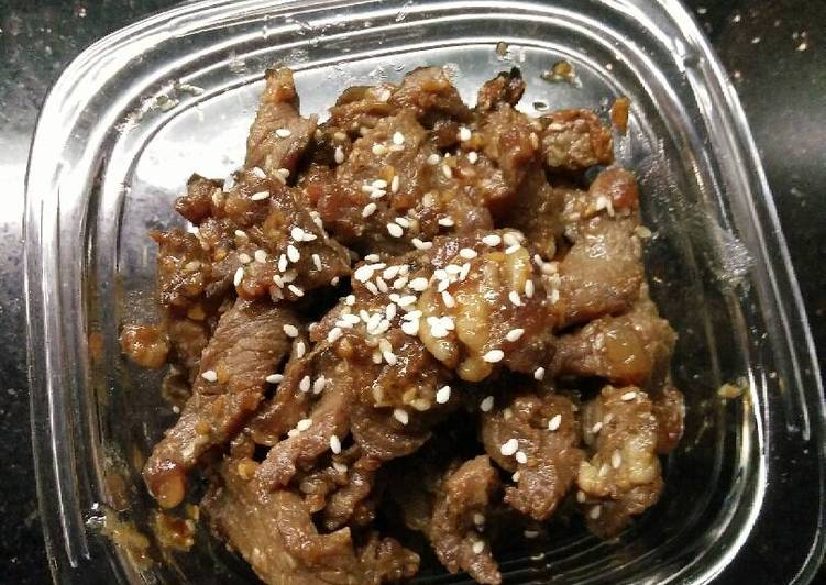 resep Beef Bulgogi