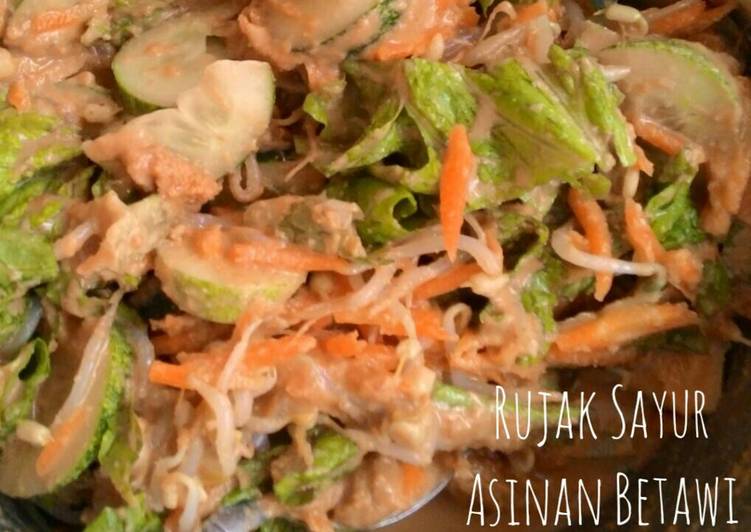 resep makanan Asinan Betawi / Rujak Sayur