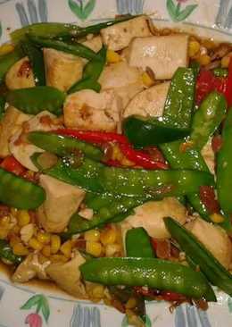 Tahu masak taucho sayur