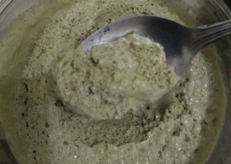 gambar untuk resep Allure green tea latte ice cream (homemade)