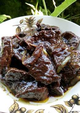 Hati Sapi Bumbu Kecap