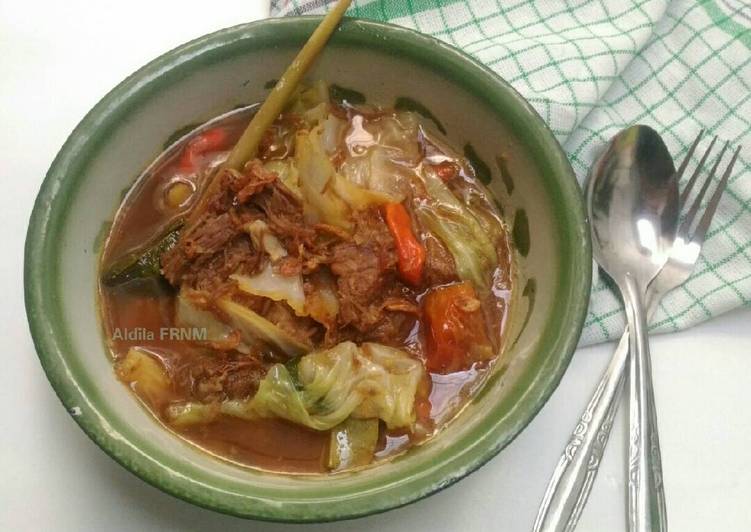 Resep Tongseng daging sapi (no santan) Dari Aldila Fitri RNM