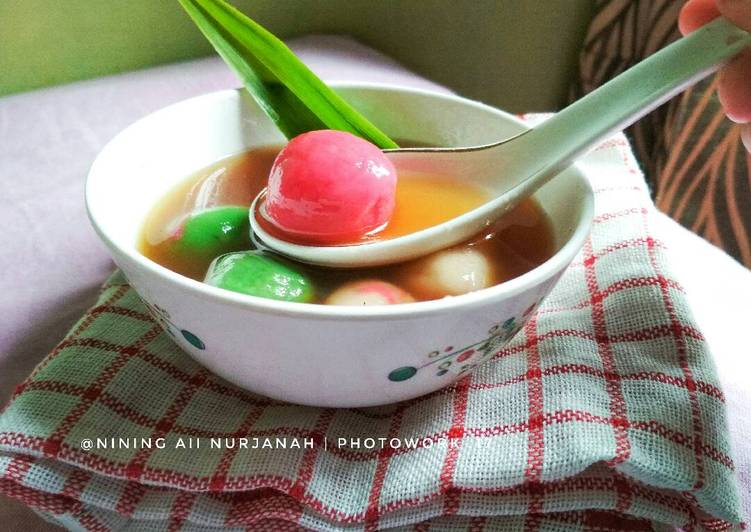 resep makanan Wedang Ronde mbak Aii ??