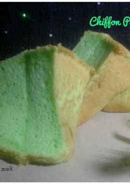 Chiffon Pandan Putih Telur (No BP & Simpel) (#pr_AnekaChiffon)