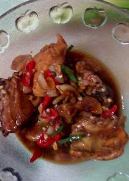 Ayam kecap saus inggris