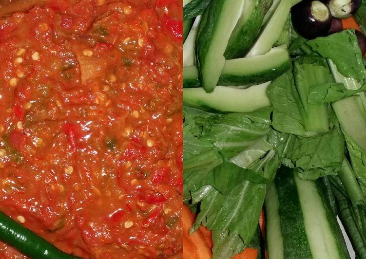 Resep SAMBAL TERASI enak - Herisyah Putra