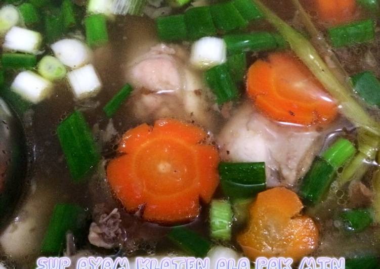 Sup ayam klaten ala pak min
