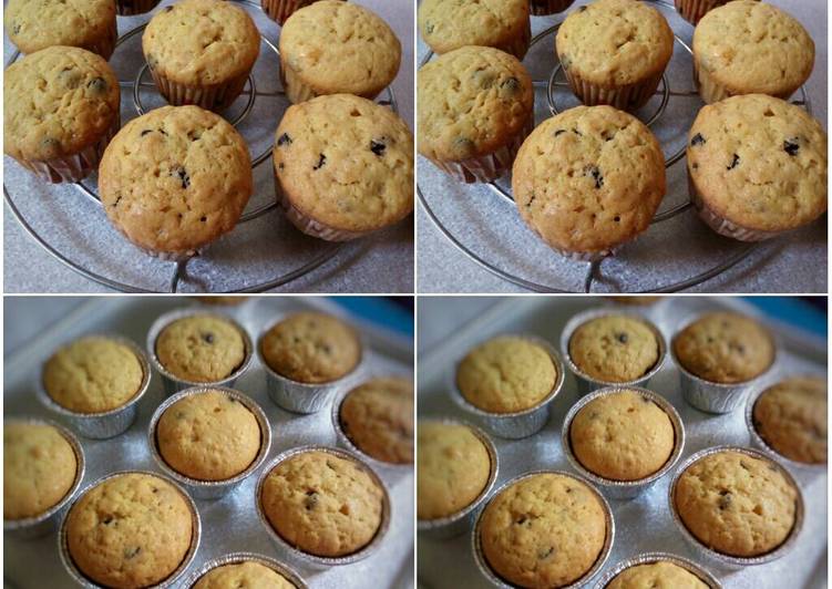 resep makanan Muffin vanila susu mudah, cepat