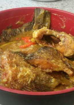 Gurami bumbu kuning mercon