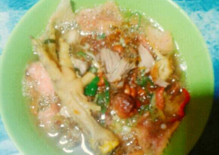 resep Soto ceker