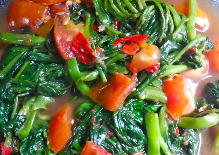 Tumis kangkung saos tiram foto resep utama