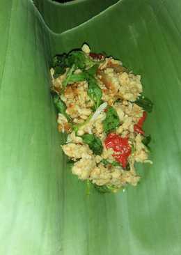 Pepes tempe kemangi