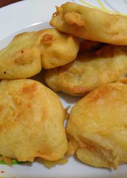 Tape singkong (peuyeum) goreng tepung