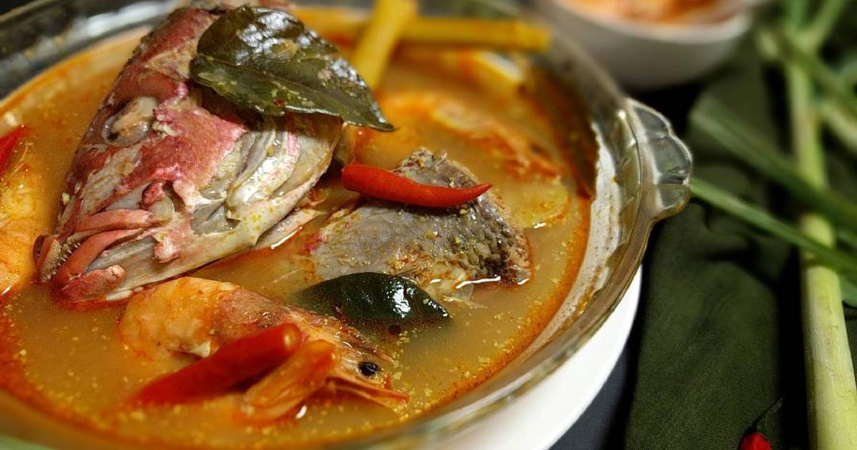  Resep  Pindang Serani Kakap dan Udang oleh Elza Simple 