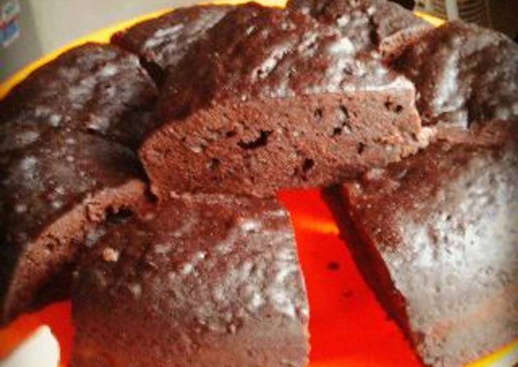 resep lengkap untuk Brownies Cokelat Kukus Lembut Ngembang Endesss