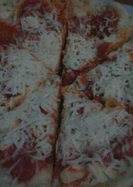 Pizza teflon irit gk pake ribet