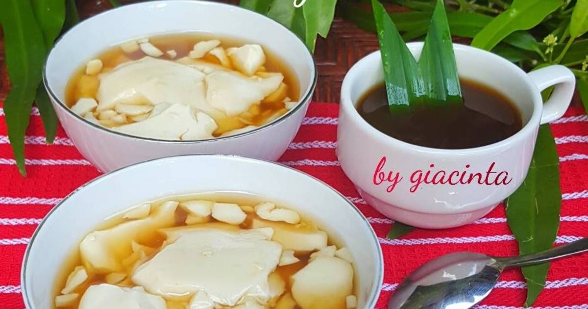 Resep Kembang Tahu Saus Jahe Puding Susu Kedelai Oleh Giacinta Permana Cookpad Resep Kembang Tahu Saus Jahe Puding Susu Kedelai Oleh Giacinta Permana Cookpad