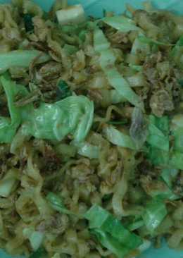 Mie Goreng Jawa Putih Telur