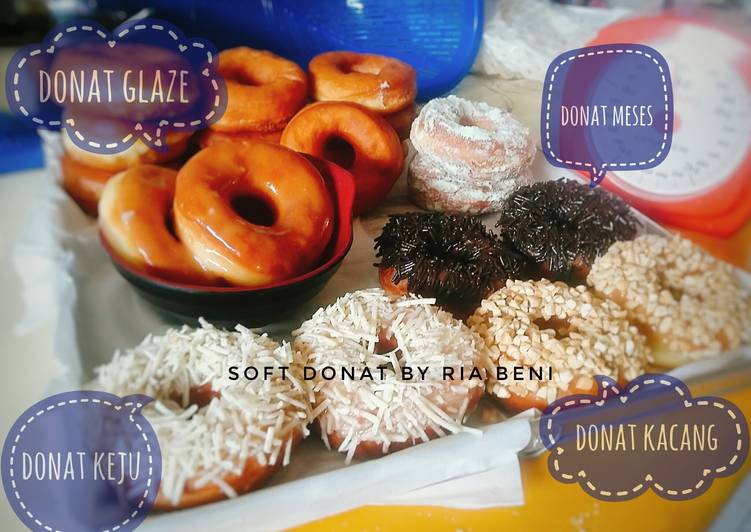 resep SOFT DONAT (Takaran Sendok)