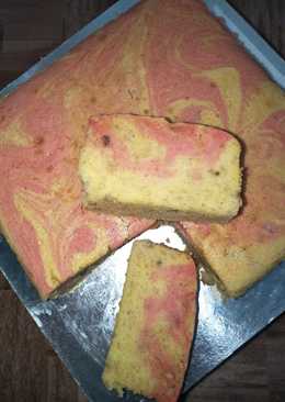 Cake Marmer Pisang Ambon