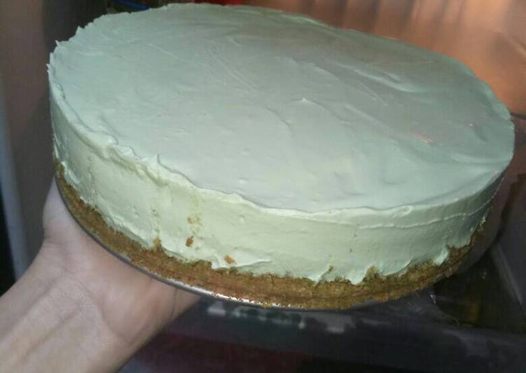 Resep No Bake Matcha Greentea Cheesecake Dari Dalilah Sallum