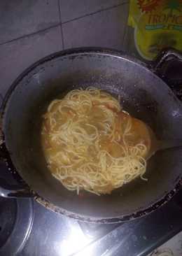 Seblak Spageti Macaroni Pedas