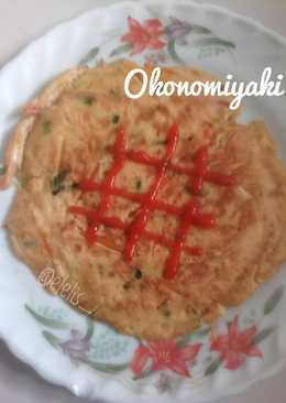 Okonomiyaki Jepang Ala Rumahan (sarapan pagi cepat dan praktis)