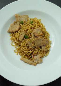 Mie Goreng Pedas Lada Hitam