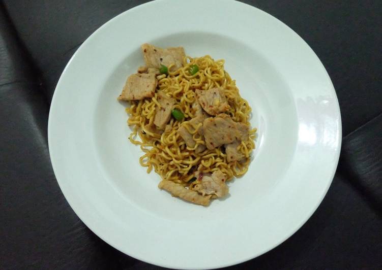 gambar untuk resep Mie Goreng Pedas Lada Hitam