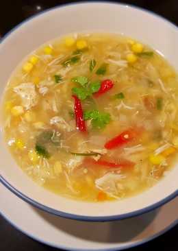 Sup Jagung Kepiting Simple (Corn & Crab Clear Soup)