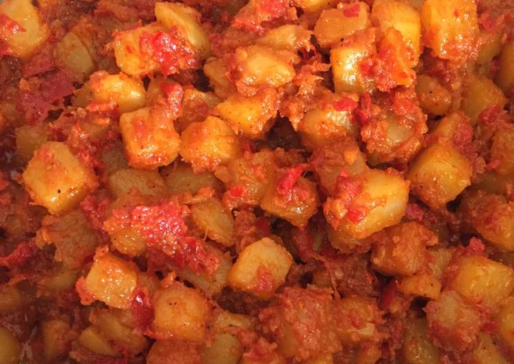 resep Kentang Balado sederhana