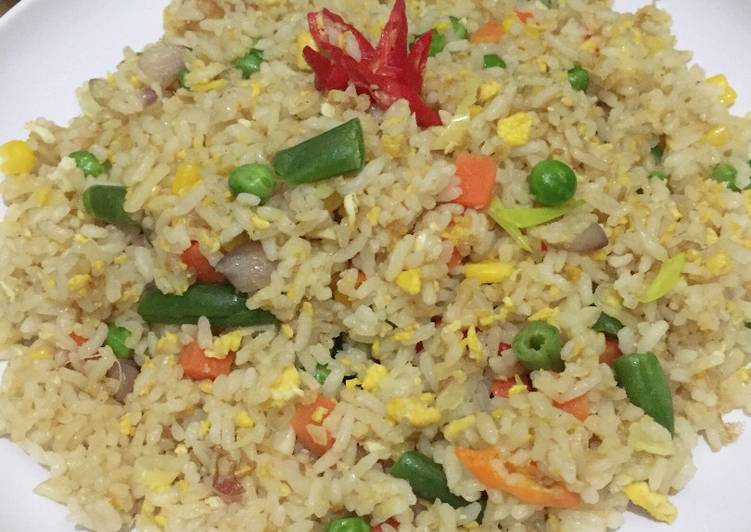 Resep Nasi Goreng Putih By arsini