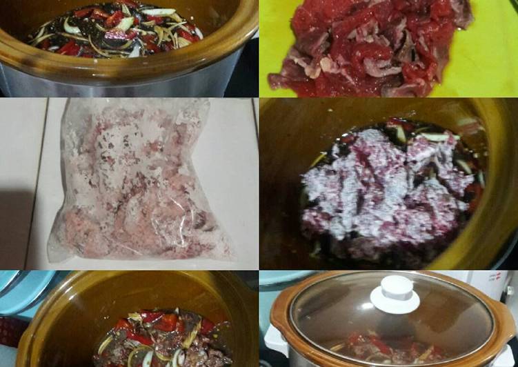 resep masakan Korean beef slow cooker