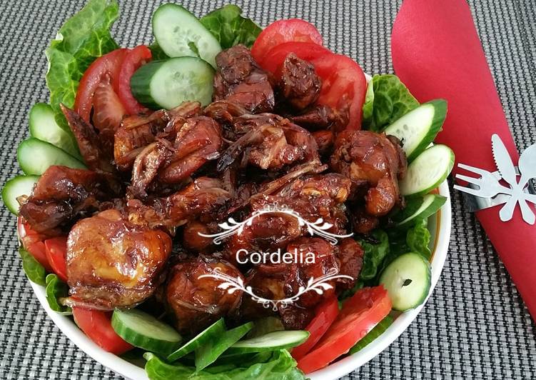 bahan dan cara membuat Ayam goreng teriyaki