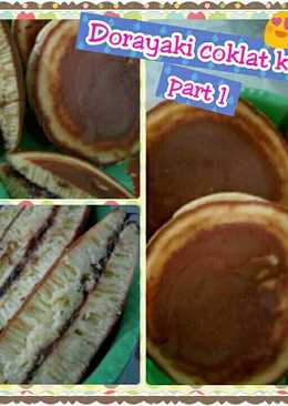 Dorayaki coklat keju (part 1)