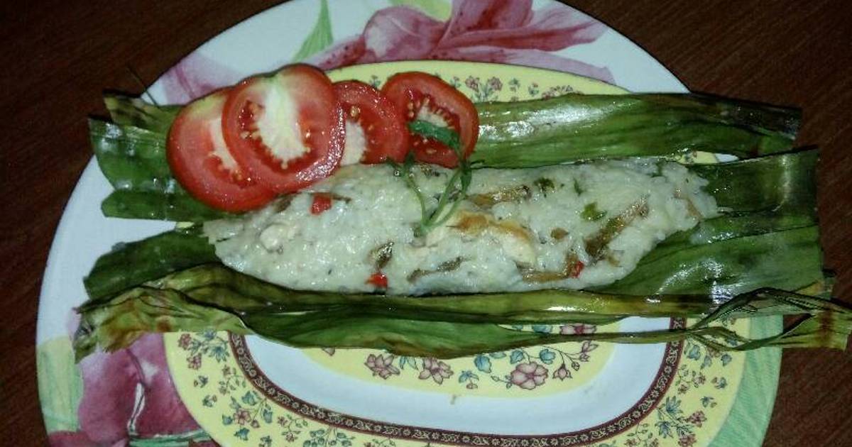 Resep Nasi bakar ayam teri ala keiko devania