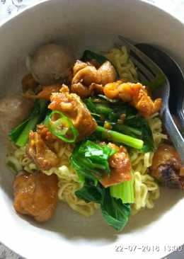 Mie ayam sederhana