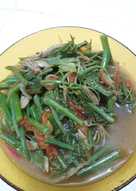 Tumis Sayur Pucuk Labu Jipang