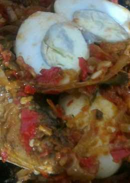 Balado Bandeng Telur