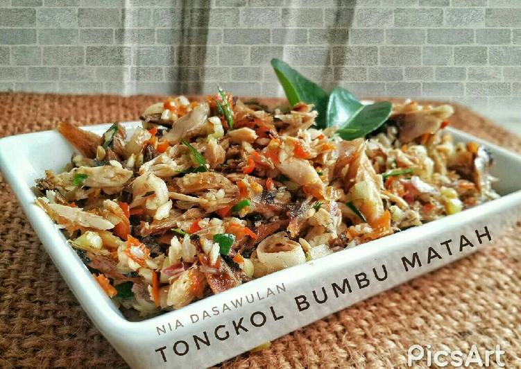 Resep Tongkol bumbu Matah Karya Nia Dasawulan